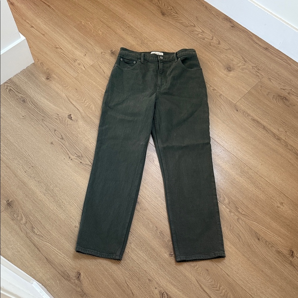 Abercrombie & Fitch Dark Green Pants